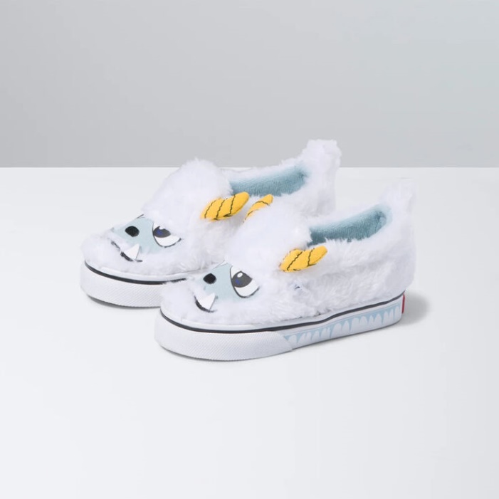 Vans Toddler Slip-on V Yeti (yeti) Fekete-igaz Fehér