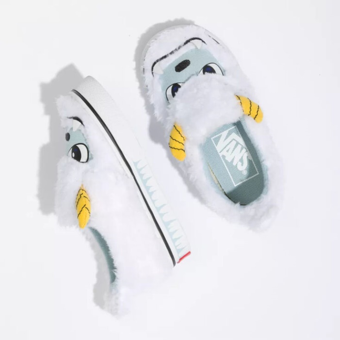 Vans Toddler Slip-on V Yeti (yeti) Fekete-igaz Fehér