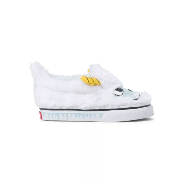 Vans Toddler Slip-on V Yeti (yeti) Fekete-igaz Fehér