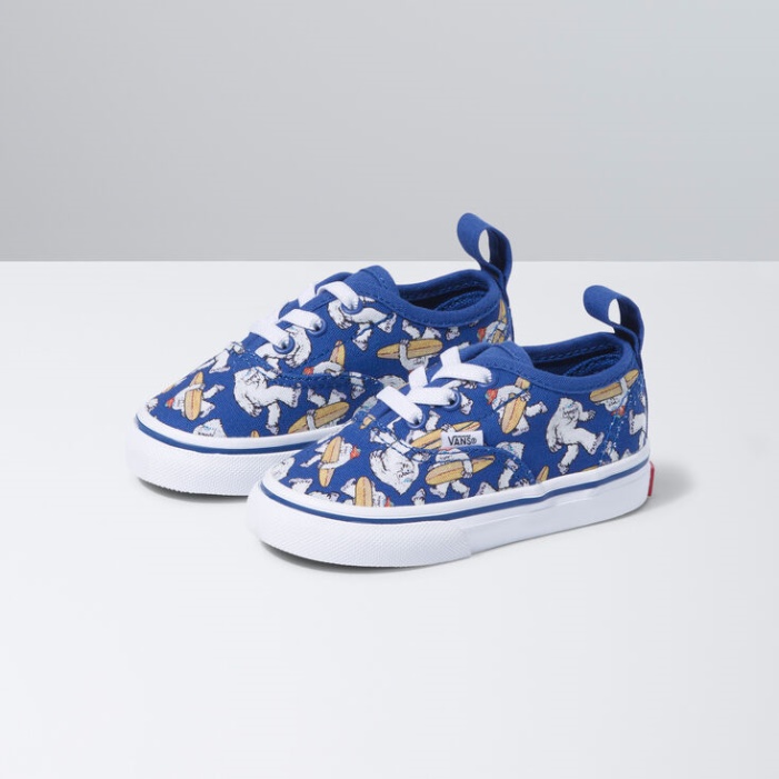 Vans Toddler Yeti Surf Autentikus Elasztikus Csipke Limoges-true White