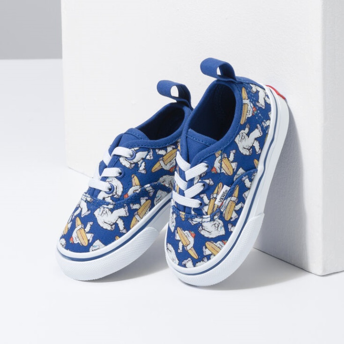 Vans Toddler Yeti Surf Autentikus Elasztikus Csipke Limoges-true White