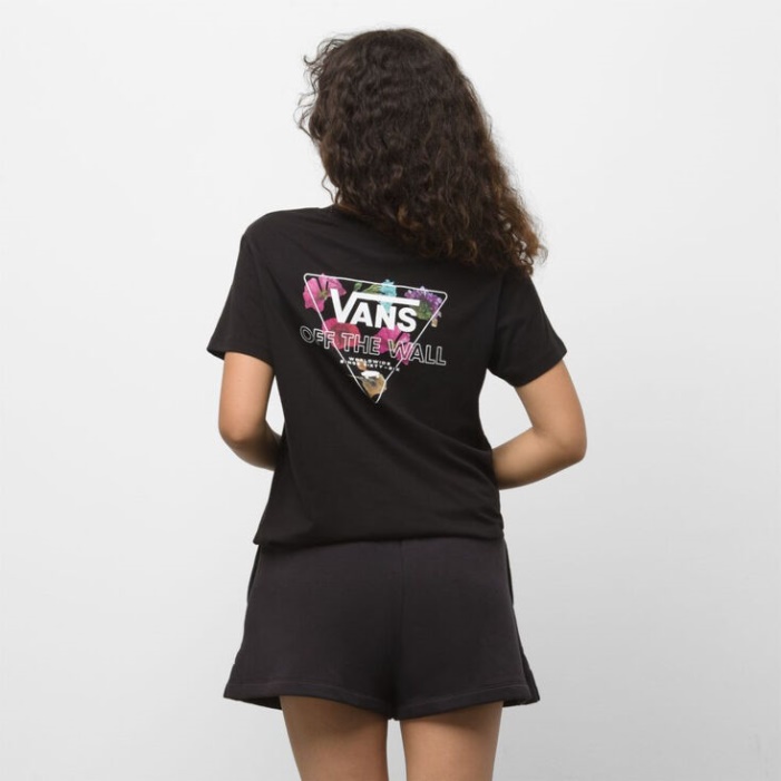 Vans Tri Szögletes Póló Fekete