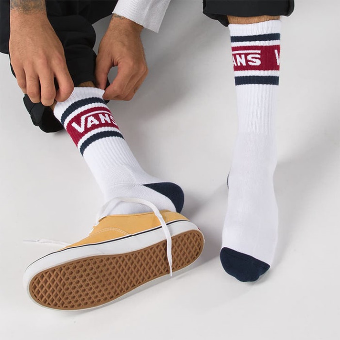 Vans Tribe Crew Biciklizés Piros Ruhás Blues