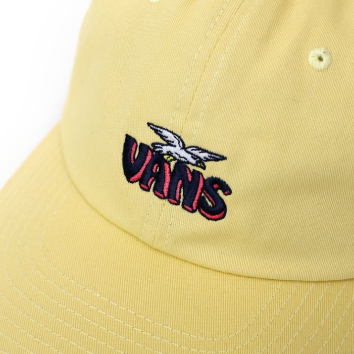 Vans Walash ívelt Bill Jockey Sapka Sárga Krém