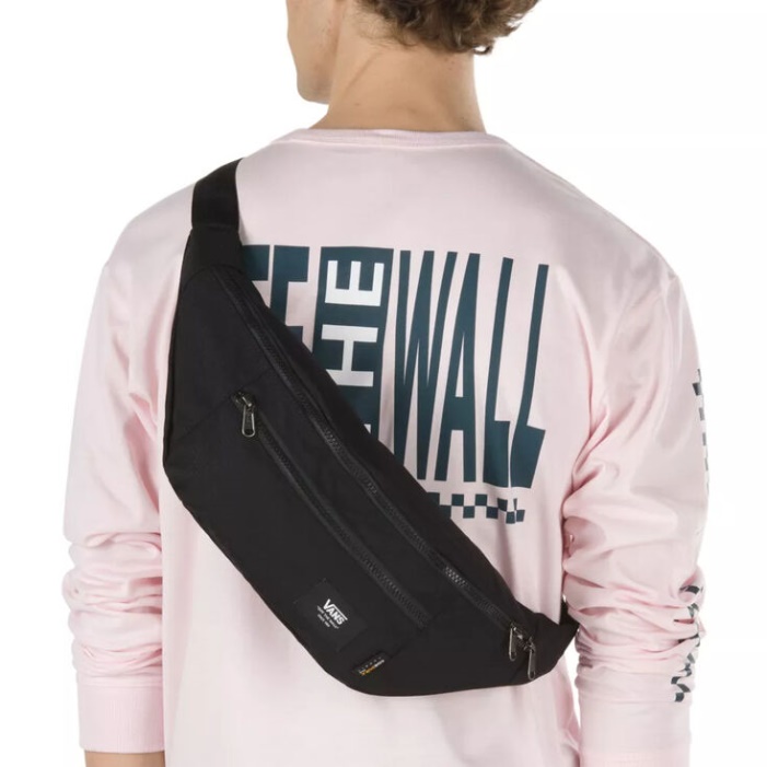 Furgonok Ward Cross Body Pack Fekete Ripstop