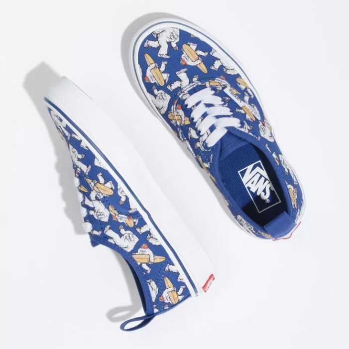 Vans Yeti Surf Kids Autentikus Elasztikus Csipke Limoges-true White