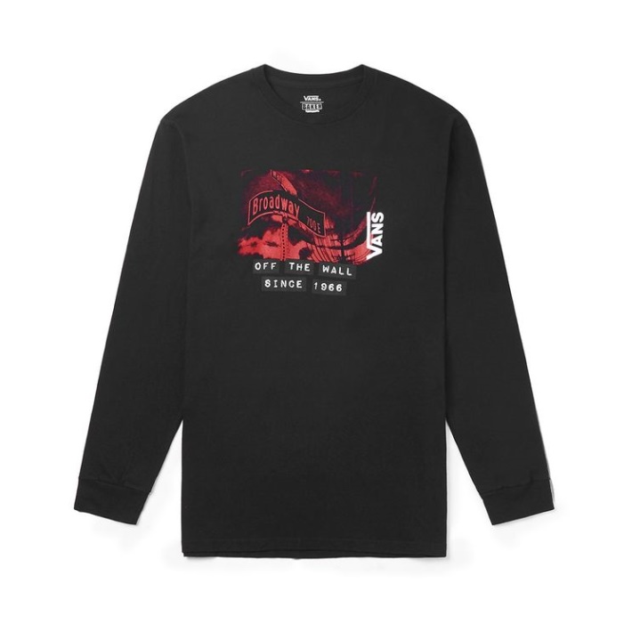 Vans X Baker Hosszú Ujjú Póló Fekete