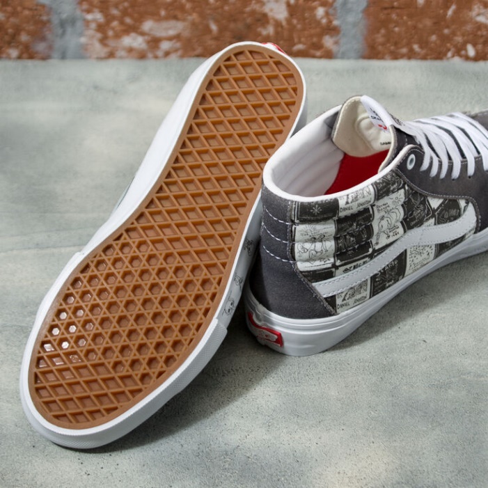 Furgonok X Daniel Johnston Skate Sk8-hi Raven