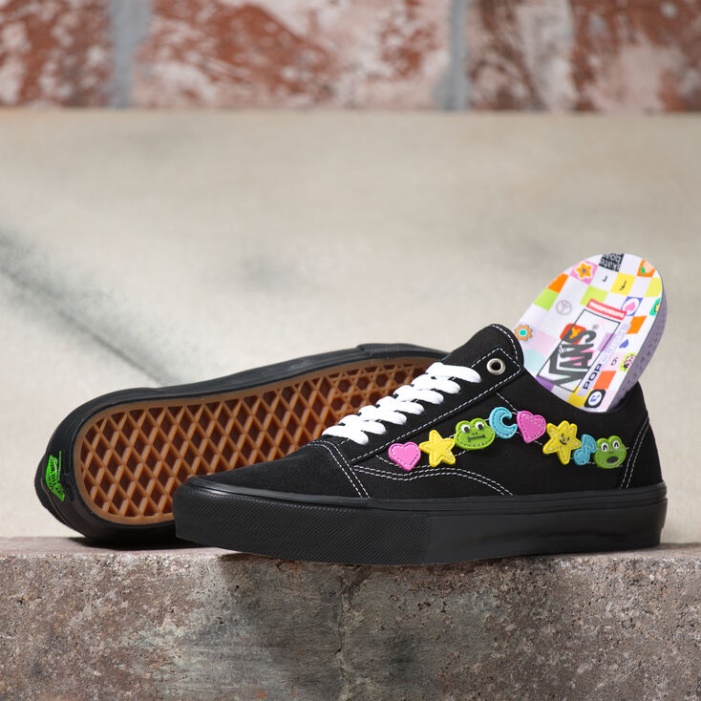 Furgonok X Frog Skate Old Skool Ltd Fekete-fekete