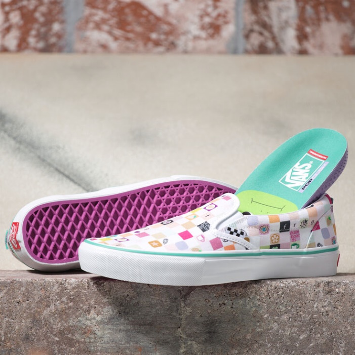 Furgonok X Béka Rája Slip-on Ltd Fehér-fehér