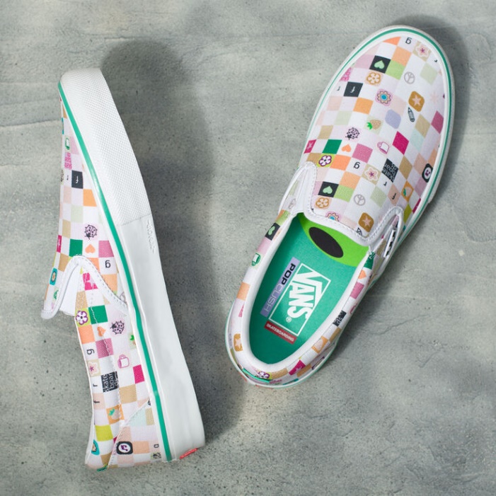 Furgonok X Béka Rája Slip-on Ltd Fehér-fehér