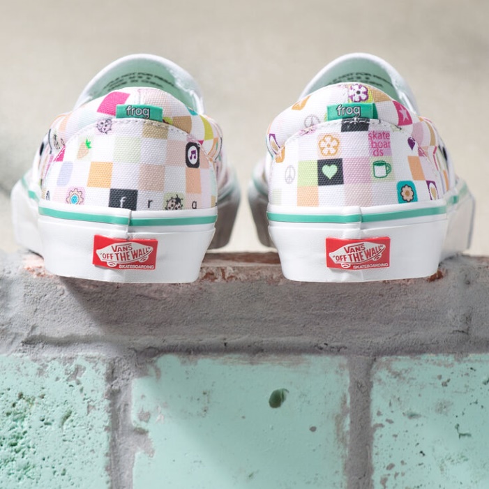 Furgonok X Béka Rája Slip-on Ltd Fehér-fehér
