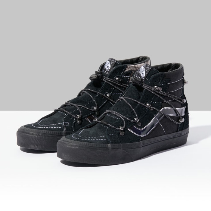 Furgonok X Huatunan Tigris éve Sk8-hi Echo Dx Tigris éve Fekete