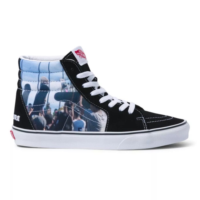 Furgonok X Moca Sk8-hi Frances Stark-black