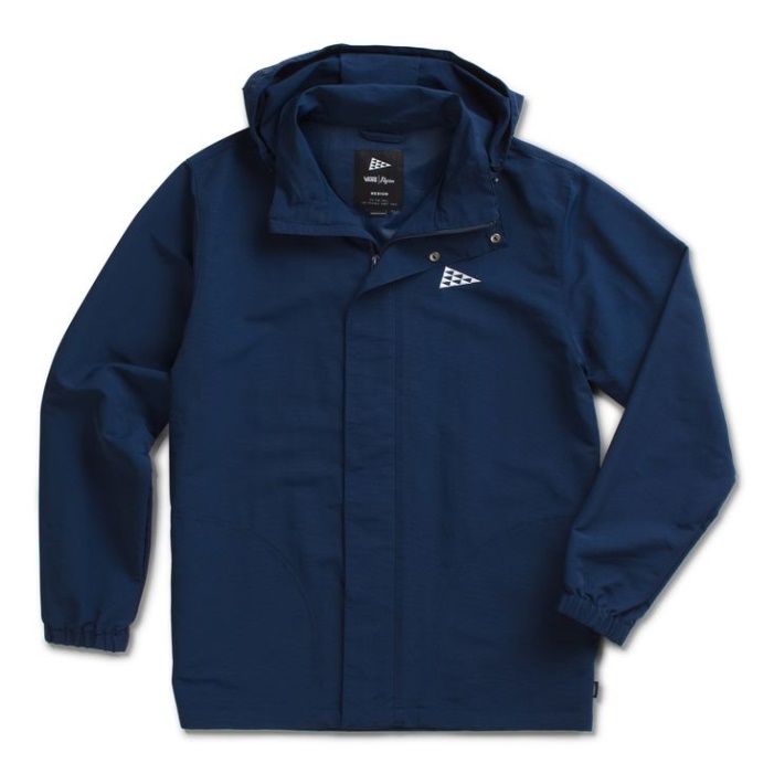 Vans X Pilgrim Surf Kínálat Kabát Ruha Blues