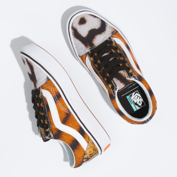 Furgonok X Projekt Macska Gyerekek Comfycush Old Skool Projectcat-multi Tiger