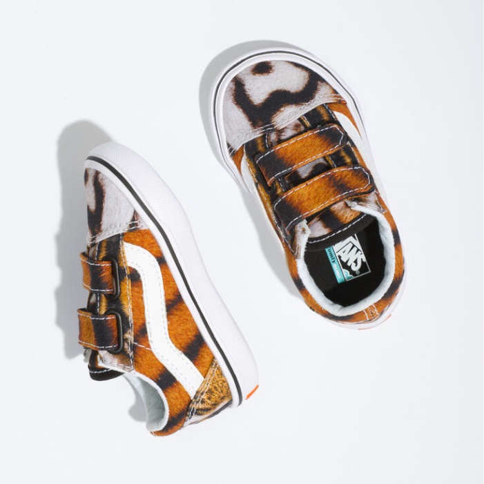 Furgonok X Projekt Macska Totyogó Comfycush Old Skool V Projectcat-multi Tigris