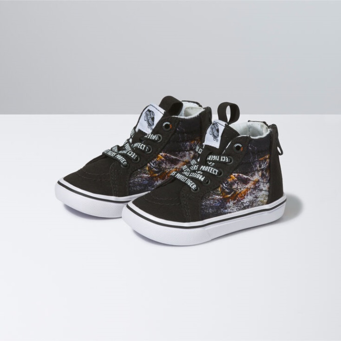 Furgonok X Projekt Macska Totyogó Comfycush Sk8-hi Zip Projectmacska-játszó Tigrisek