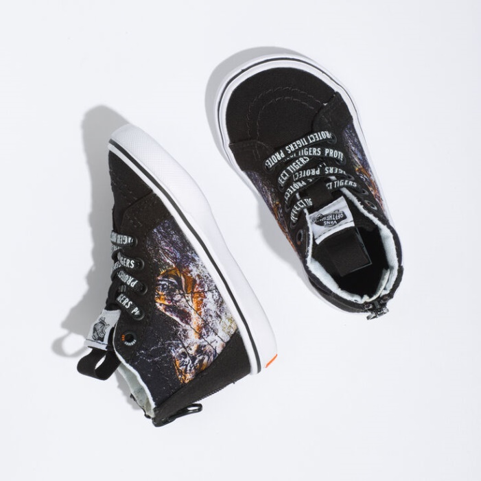 Furgonok X Projekt Macska Totyogó Comfycush Sk8-hi Zip Projectmacska-játszó Tigrisek