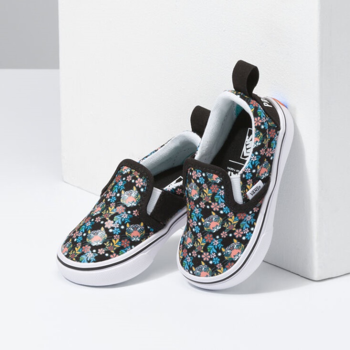 Furgonok X Projekt Macska Totyogó Comfycush Slip-on V Projectcat-tigris Virágos