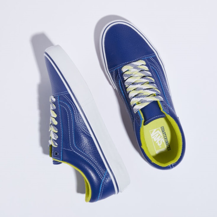 Vans X Quartersnacks Old Skool Pro Ltd Quartersnacks Royal