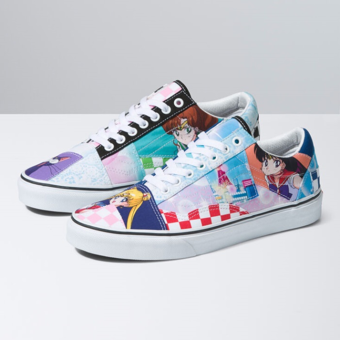 Furgonok X Sailor Moon Old Skool Patchwork Multi