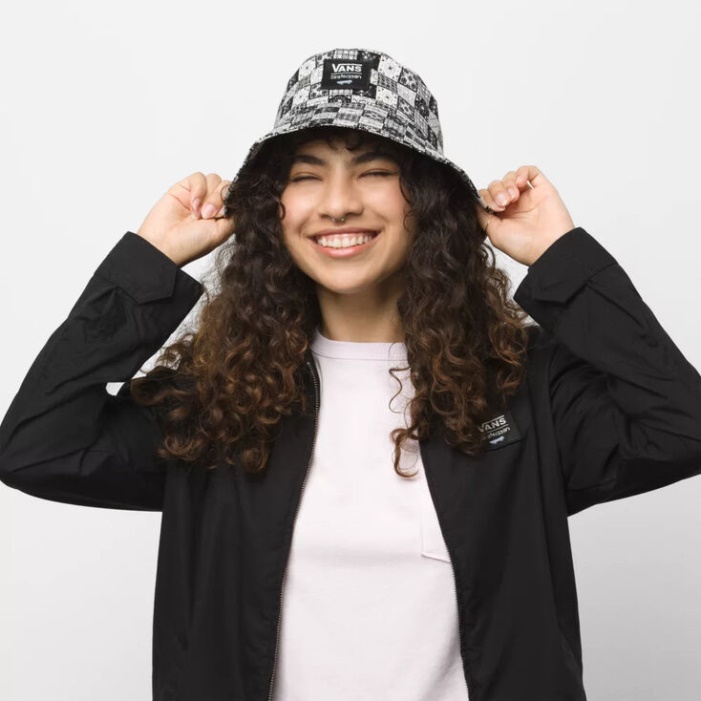 Furgonok X Skateistan Bucket Hat Fekete