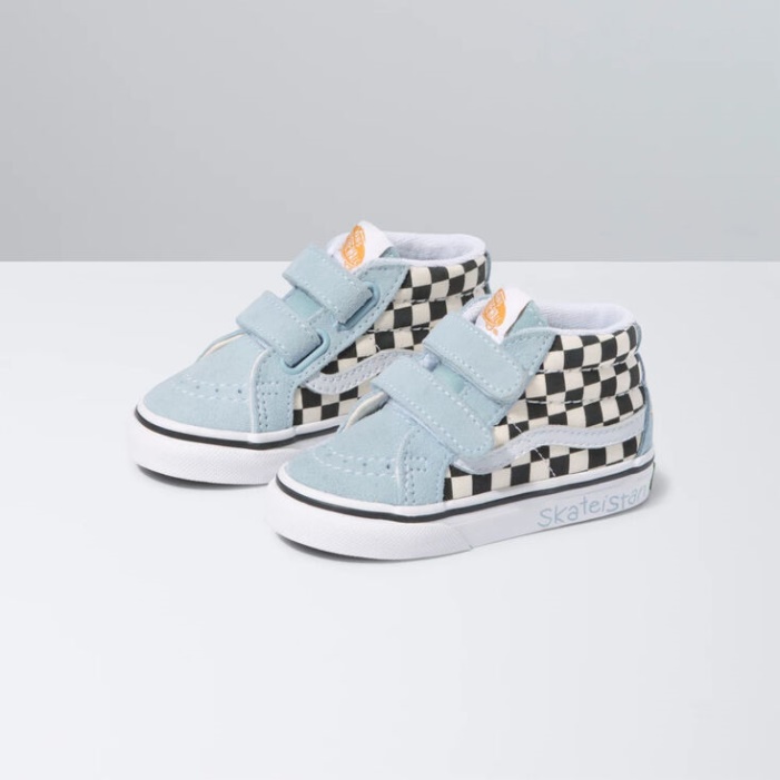 Furgonok X Skateistan Toddler Sk8-mid Reissue V Sakktábla