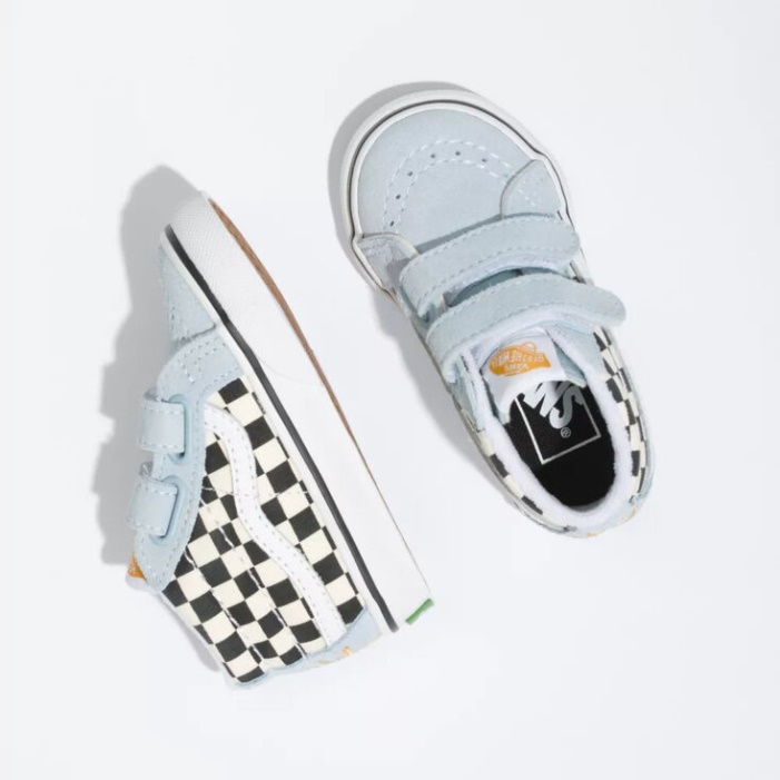 Furgonok X Skateistan Toddler Sk8-mid Reissue V Sakktábla