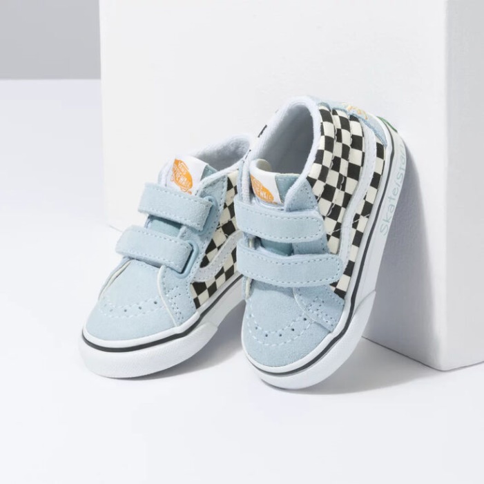 Furgonok X Skateistan Toddler Sk8-mid Reissue V Sakktábla