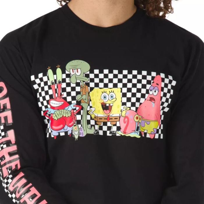 Furgonok X Spongebob Karakterek Hosszú Ujjú Póló Karakterek