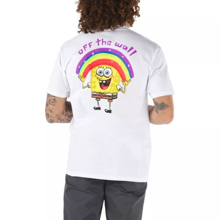 Furgonok X Spongebob Imaginaaation Póló Imaginaaation Fehér