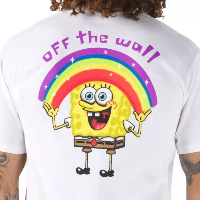 Furgonok X Spongebob Imaginaaation Póló Imaginaaation Fehér