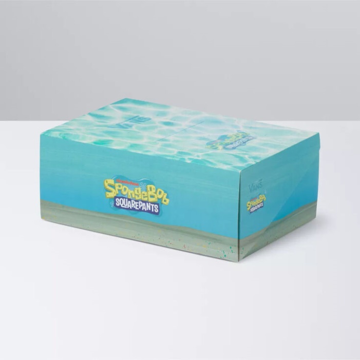 Furgonok X Spongebob Kids Klasszikus Slip-on Imaginaaation Blue