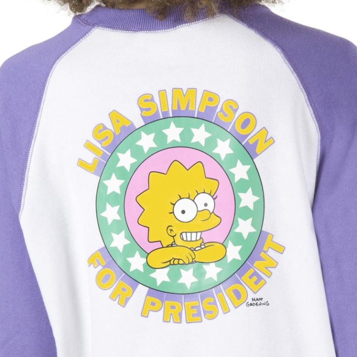 Furgonok X The Simpsons Lisa Női Polár Felső A Simpsons Lisa 4 Prez