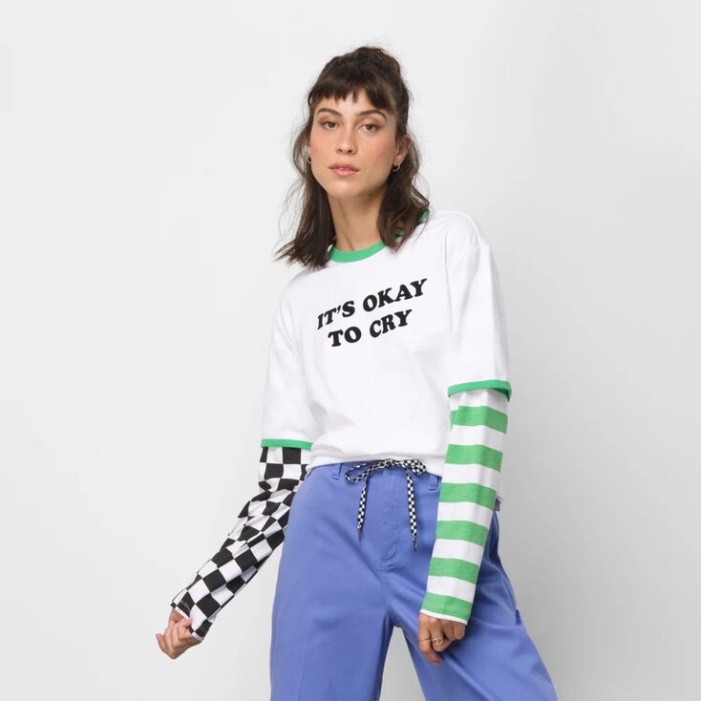 Vans X Tierra Whack Réteges Hosszú Ujjú Fehér