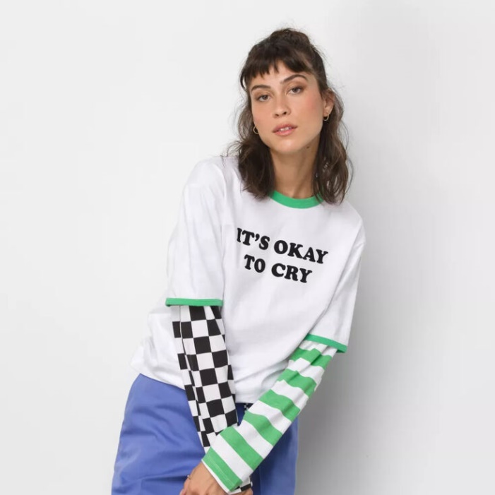 Vans X Tierra Whack Réteges Hosszú Ujjú Fehér
