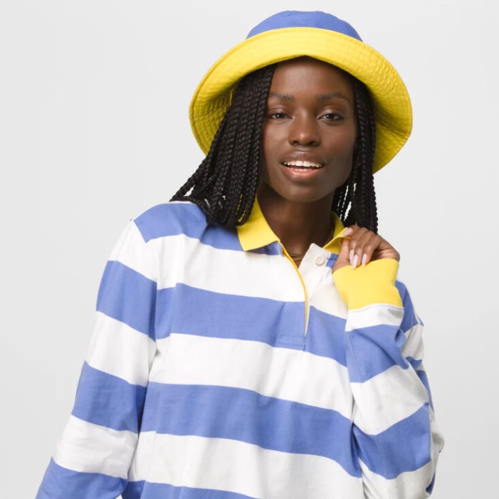 Furgonok X Tierra Whack Hosszú Ujjú Polo Mályvacukor-baja Kék