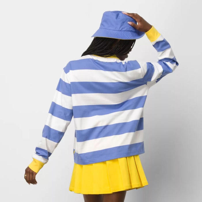 Furgonok X Tierra Whack Hosszú Ujjú Polo Mályvacukor-baja Kék