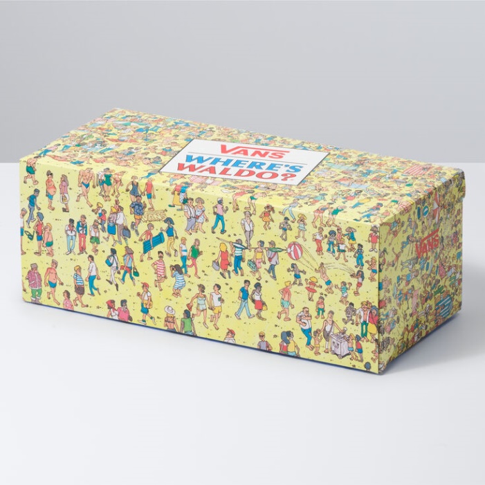 Furgonok X Wheres Waldo Klasszikus Slip-on Find Steve-beach