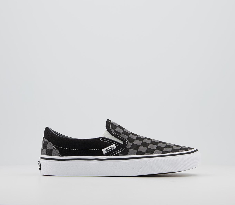 Kisteherautók Klasszikus Slip On Edzőcipő Fekete ón Csekk