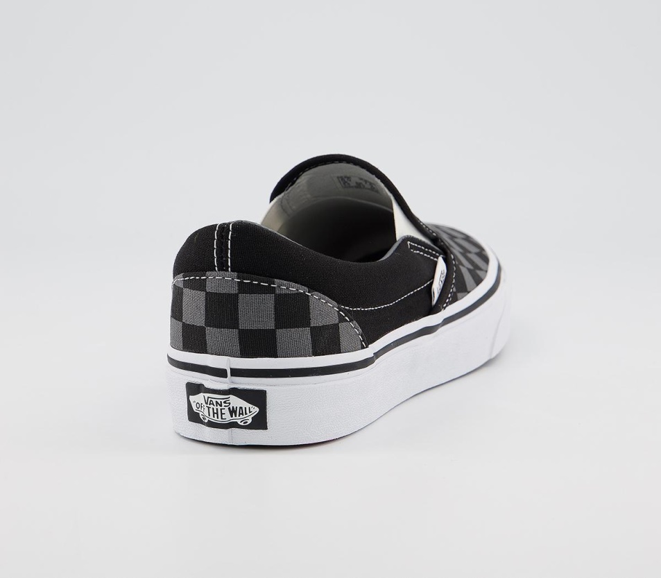 Kisteherautók Klasszikus Slip On Edzőcipő Fekete ón Csekk