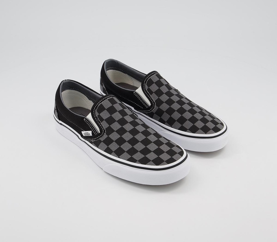 Kisteherautók Klasszikus Slip On Edzőcipő Fekete ón Csekk