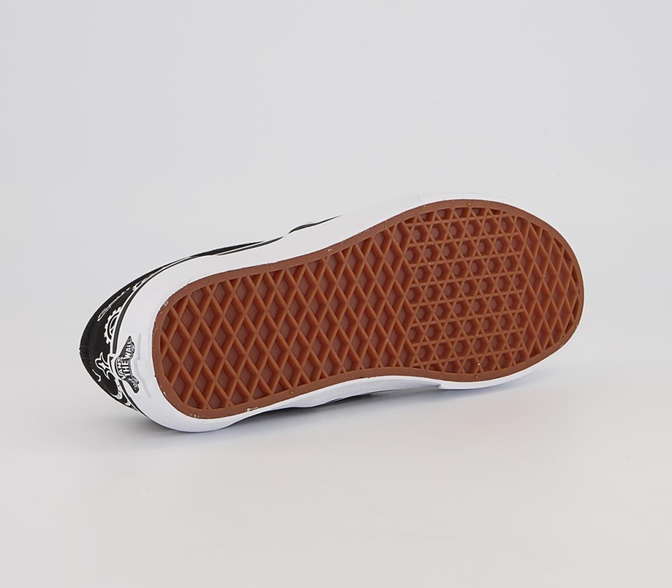 Vans Klasszikus Slip On Edzőcipő Paisley Fekete Fehér