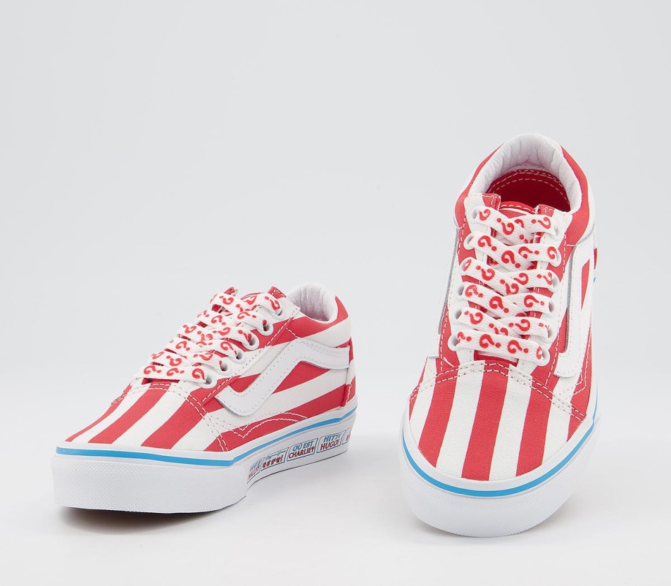 Vans Old Skool Csipke Gyerek Edzőcipő Nemzetközi Csík