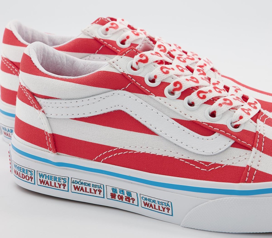 Vans Old Skool Csipke Gyerek Edzőcipő Nemzetközi Csík