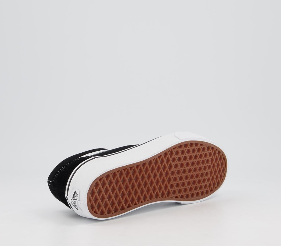 Vans Old Skool Platform Edzőcipő Fekete Fehér