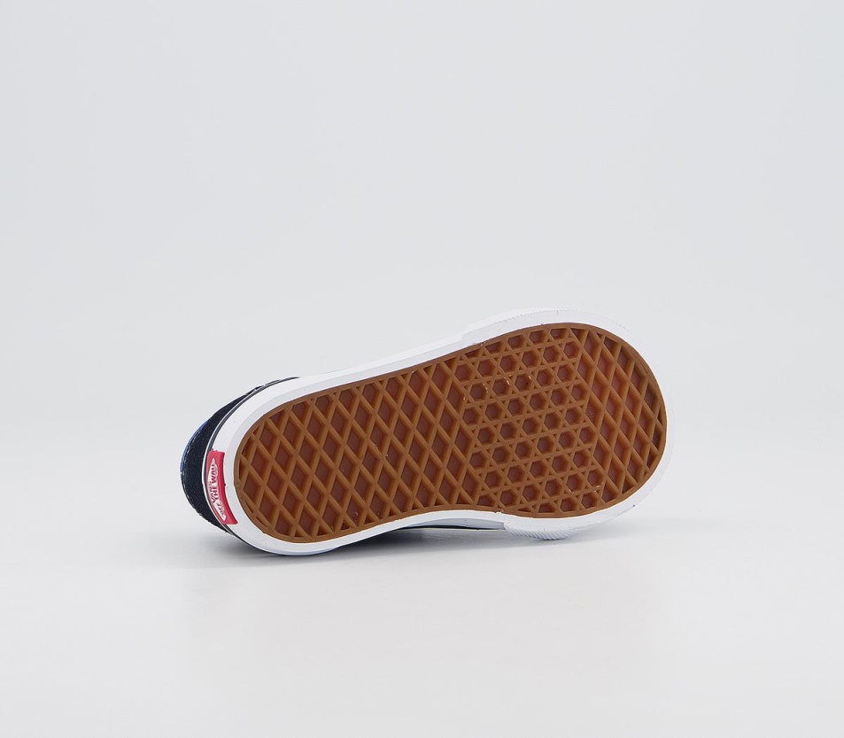 Vans Old Skool Toddler Tornacipő Sötétkék Igaz Fehér