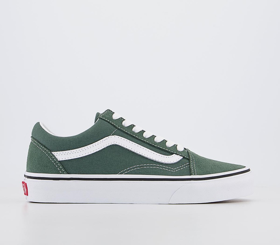 Vans Old Skool Edzőcipő Színelmélet Kacsa Zöld