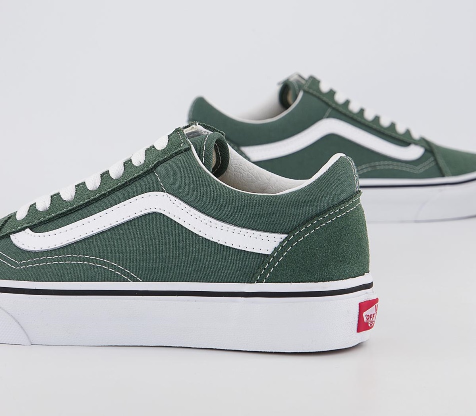 Vans Old Skool Edzőcipő Színelmélet Kacsa Zöld
